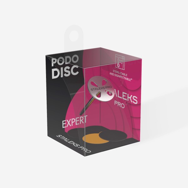 STALEKS PRO PODODISC M EXPERT Disk za pedikuru + set zemjenskih brusnih papira PDSET-20