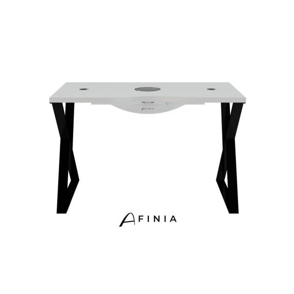 Miza za manikuro AFINIA ART DECO X - Črna