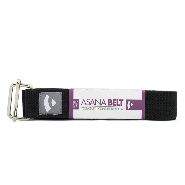 Pojas za jogu ASANA BELT s praktičnom kliznom kopčom od metala