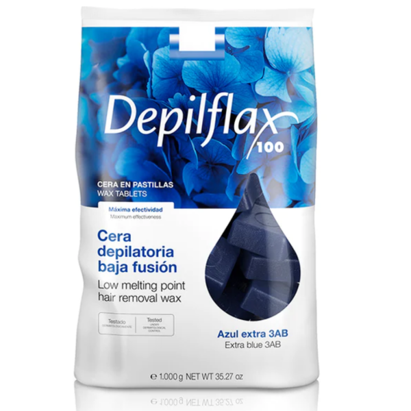 Depilflax depilacijski vosek Blue crystalline 1kg