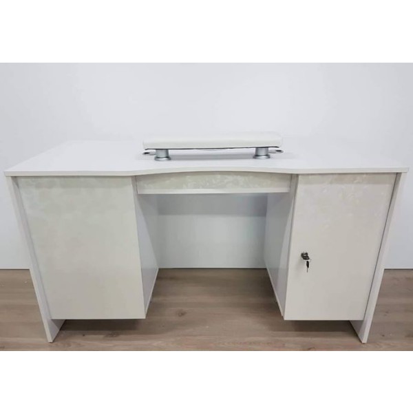 Miza za manikuro Design Galaxy White