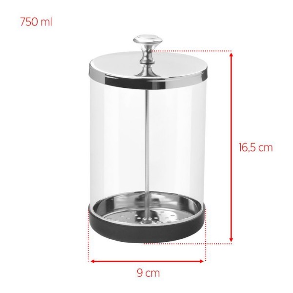 Steklena posoda za sterilizacijo - 0,75l
