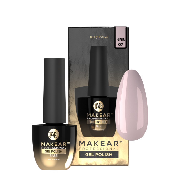 Makear NUDE RUBBER BASE - Warm BEIGE