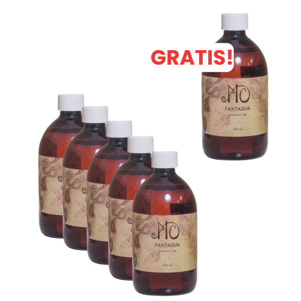 Ulje za masažu Fantazija 5+1 gratis