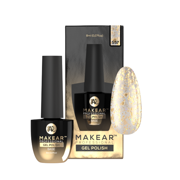 Makear Gold star gel lak S57