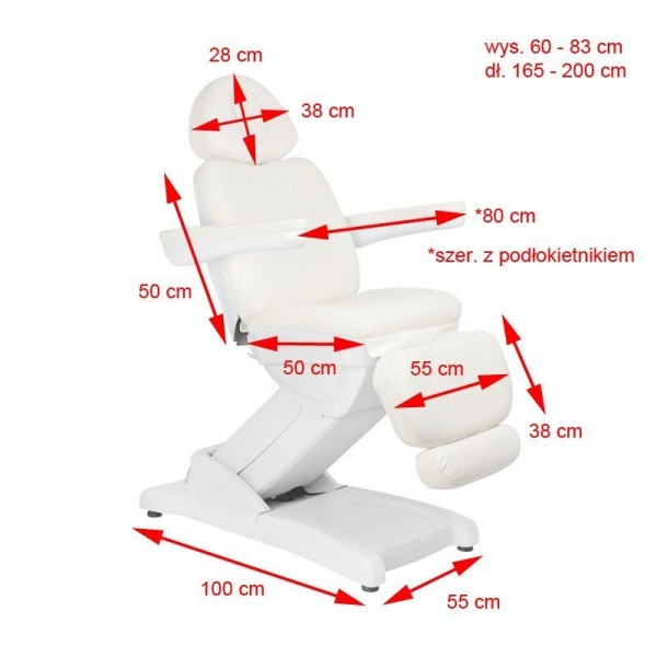 Kozmetički električni stol AS4652