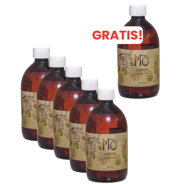 Masažno olje Limeta 5+1 gratis