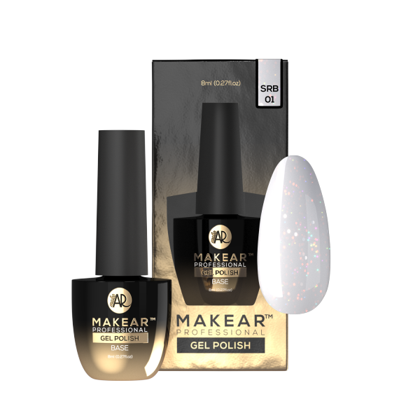 Makear SPARKLING RUBBER BASE - Lyra