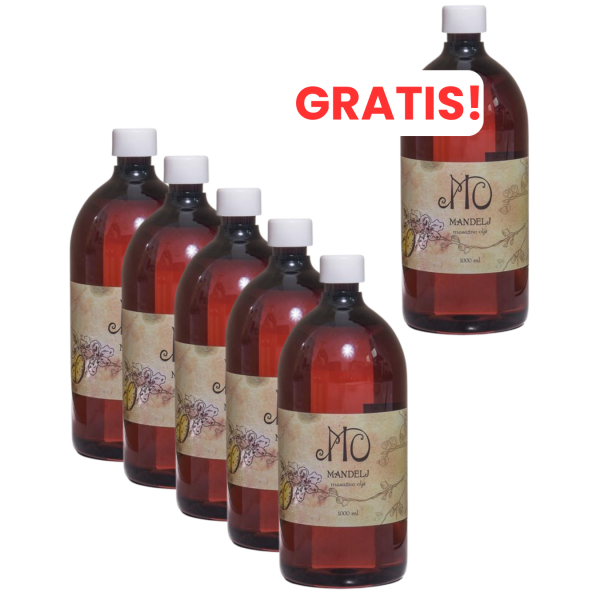 Ulje za masažu Badem 5+1 gratis