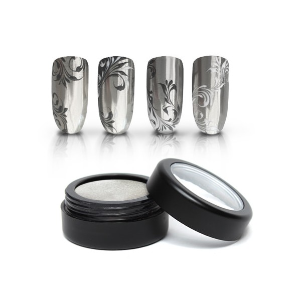 Moyra Mirror powder No.1 - srebrna