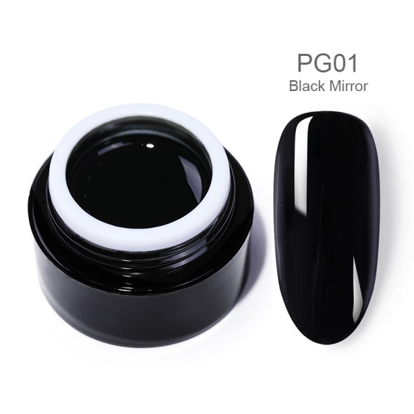 PG01 Black Mirror Paint Gel 3D 2 in 1 -45208-1