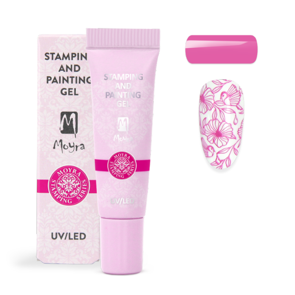 Moyra Stamping and Painting gel Nr.03 Pink