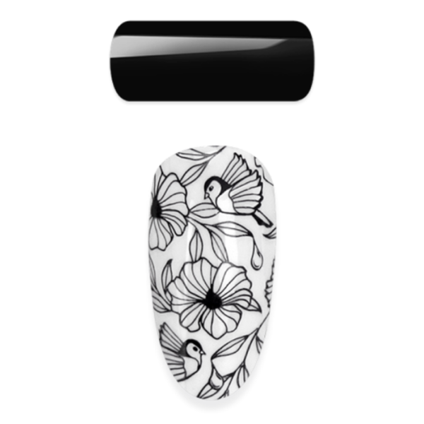 Moyra Stamping and Painting gel Nr.07 Black