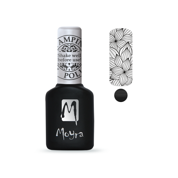 MOYRA Stamping gel lak SGP1 - Black 