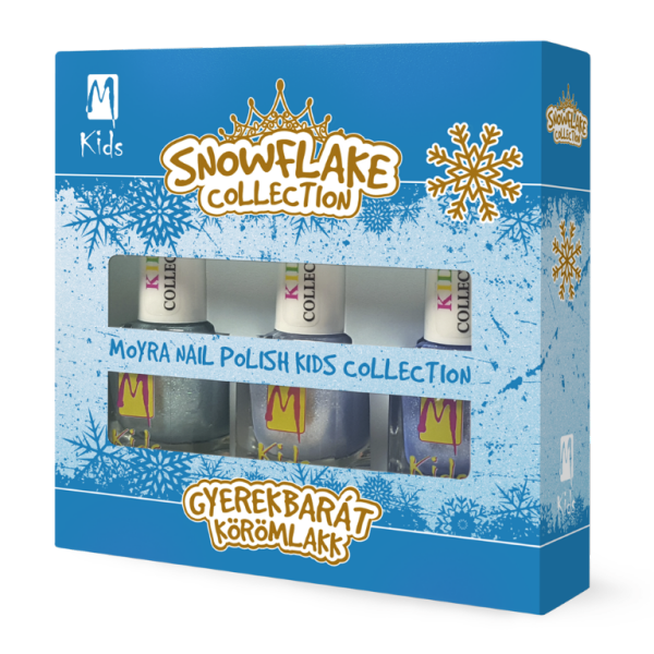SET Lakov za nohte KIDS - Snowflake Collection