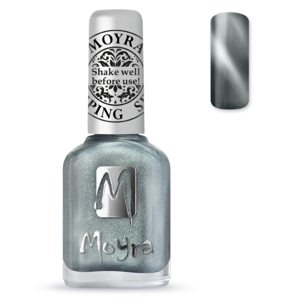 Moyra Stamping Lak SP30 - Magnetic Silver 12ml