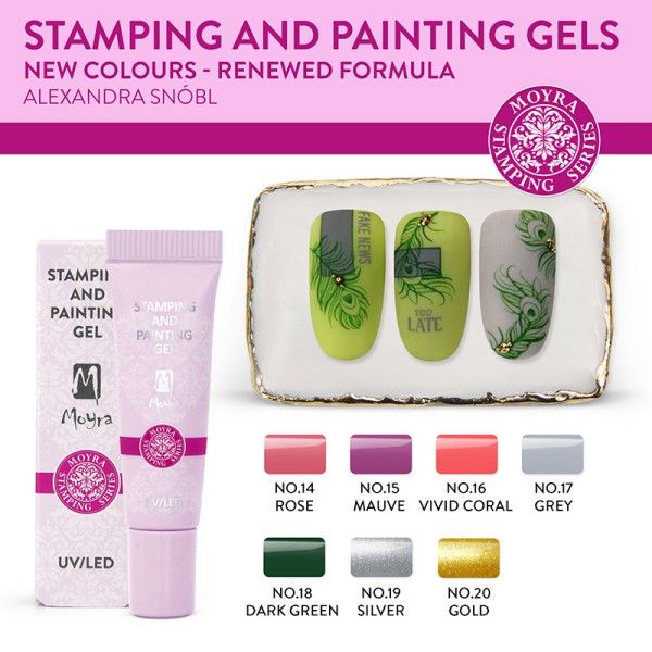 Moyra Stamping and Painting gel Nr.20