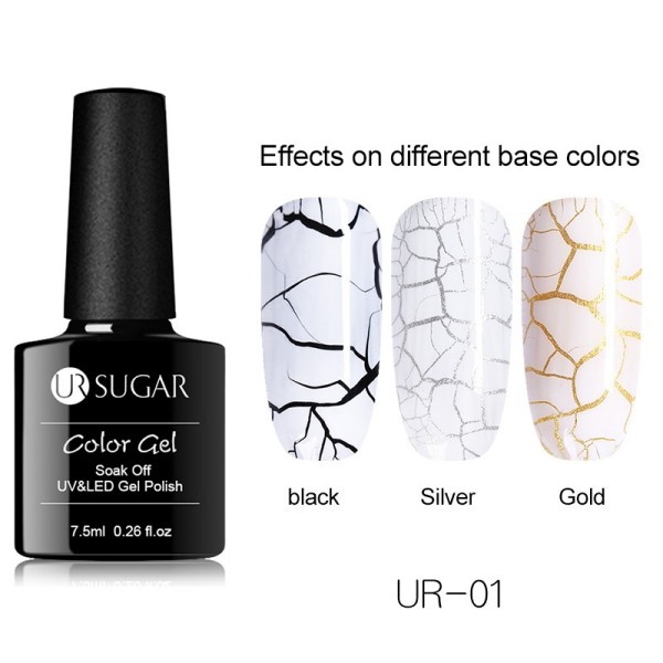 UR sugar 7,5ml crackle gel polish 46009 1