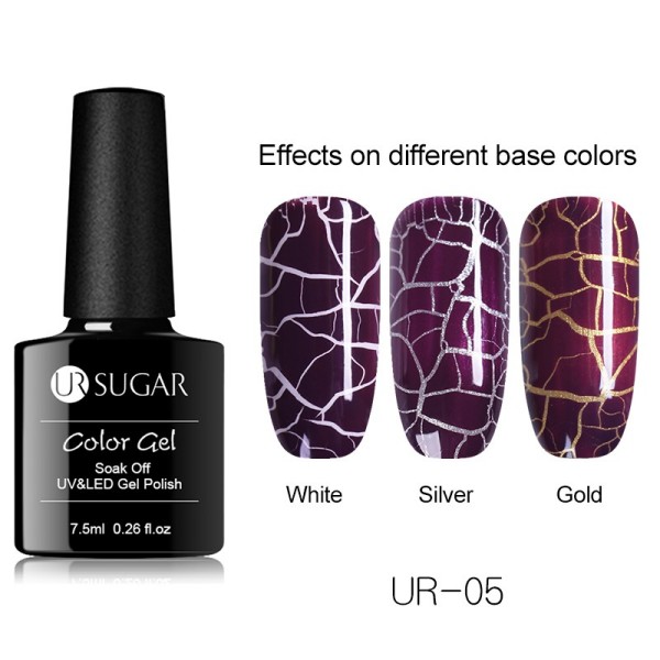 UR06 UR SUGAR Crackle Gel Polish