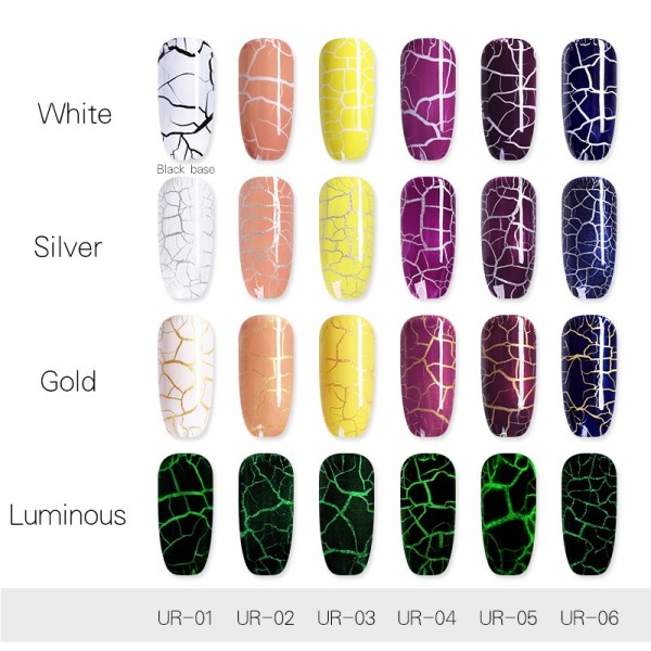 UR sugar 7,5ml crackle gel polish 46009 6