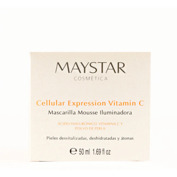 Osvetljevalna mousse maska - Vitamin C 50 ml