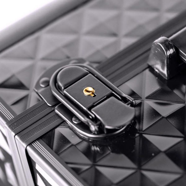 Kozmetični kovček Črni - Diamant 3D