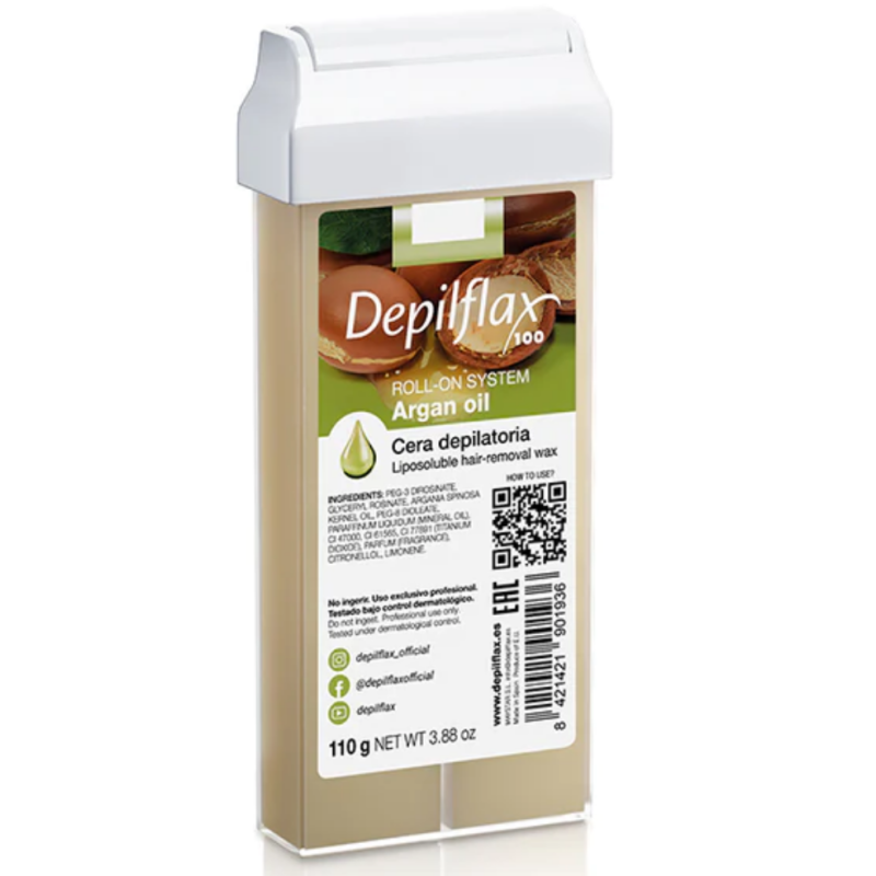 Depilflax vosek v kaseti Argan oil 110g