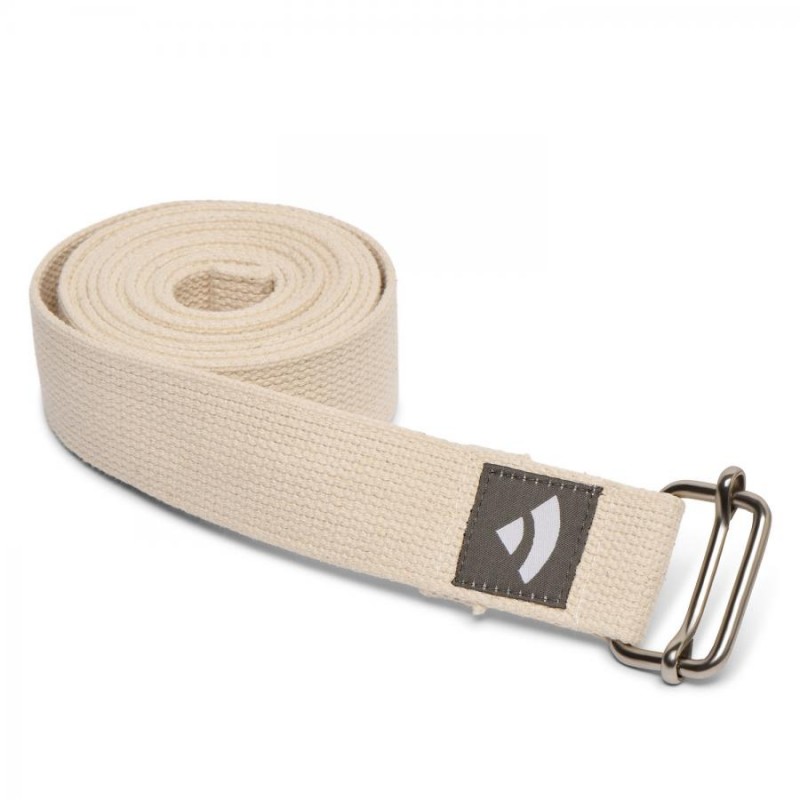 Pojas za jogu ASANA BELT s praktičnom kliznom kopčom od metala
