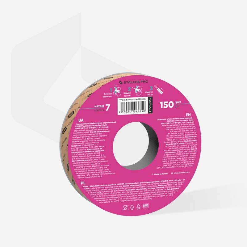 EXPERT brusni trak za enkratno up. 180 - refill