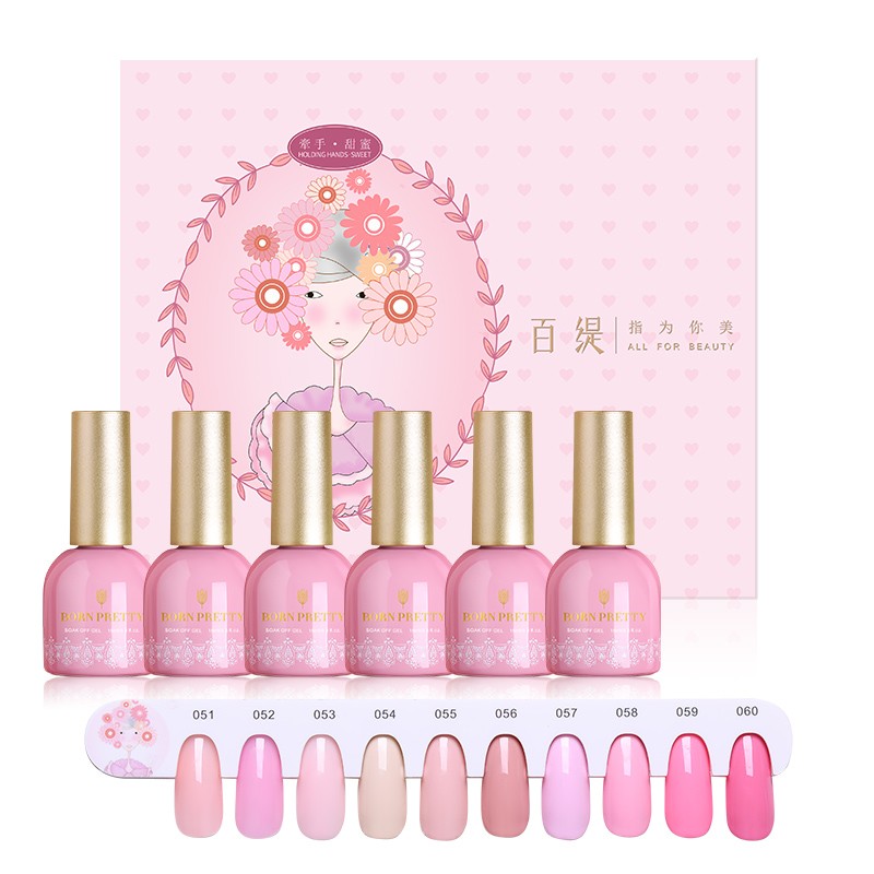 Holding Hands - Sweet - BORN PRETTY Gel Polish Set