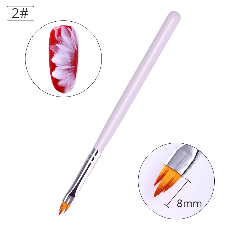 Set čopičev za Nail Art 8 kom