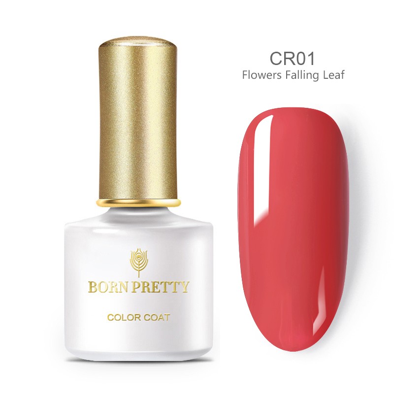 CR01 flowers falling leaf gel polish 45884-1