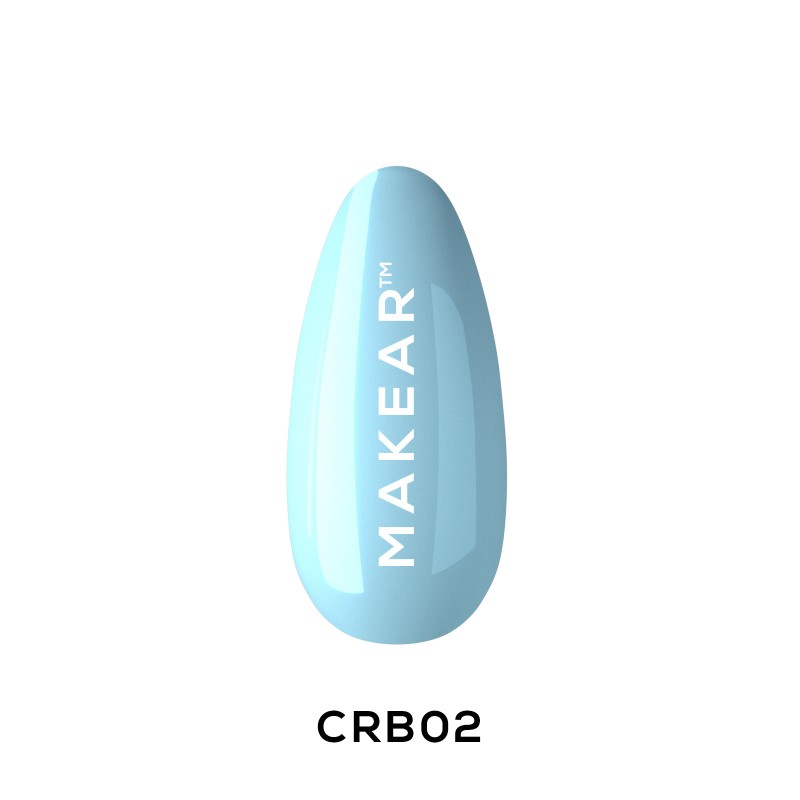 Makear COLOR RUBBER BASE - AZZURE