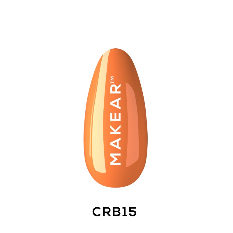 Makear RUBBER BASE JUICY - Sparkling Orange CRB15