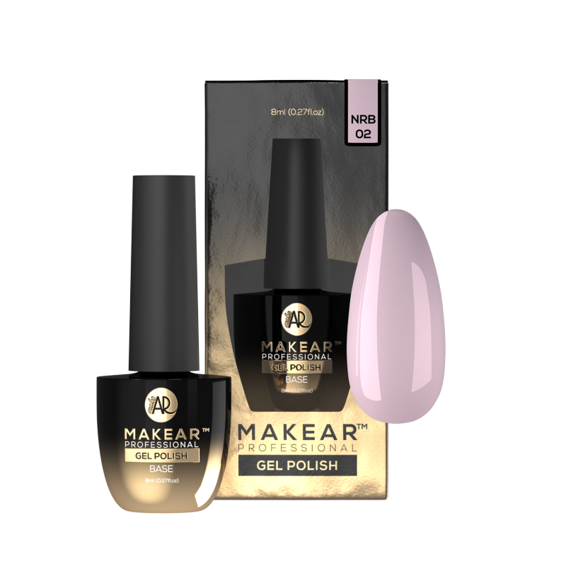 Makear NUDE RUBBER BASE - French PINK