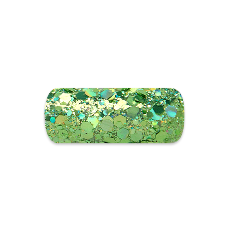 Holo Glitter mix No.8 - Green