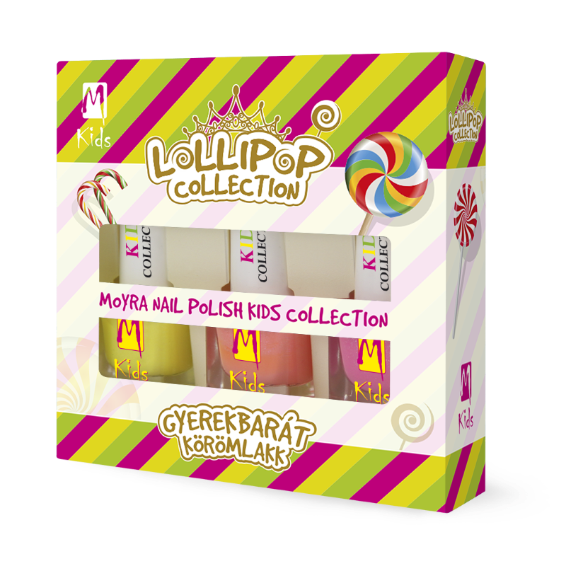 SET Lakov za nohte KIDS - Lollipop Collection