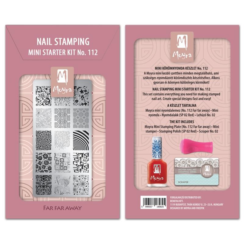 Moyra MINI stamping ZAČETNI SET nr.112