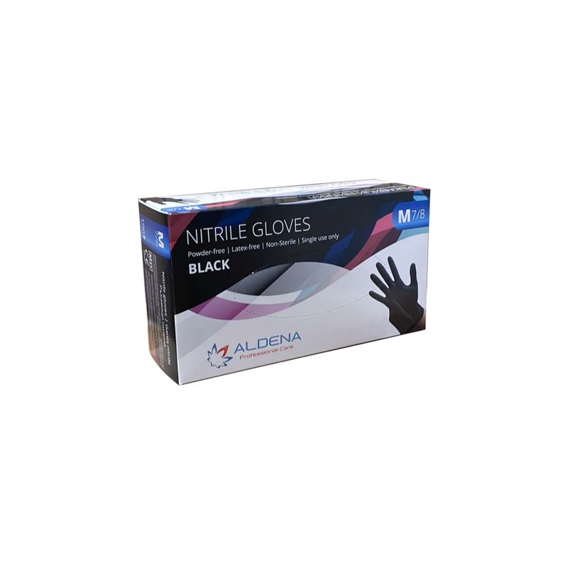 Nitril rokavice Aldena 100kom - črne