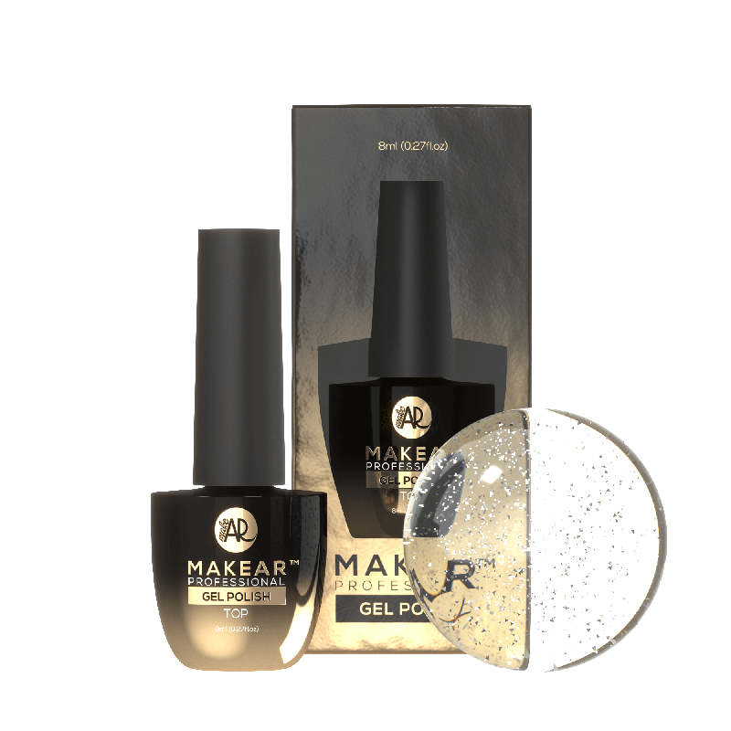 Makear Top no wipe Silver 8ml TNWS