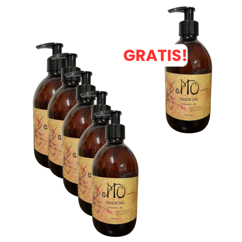 Masažno olje Oriental 5+1 gratis