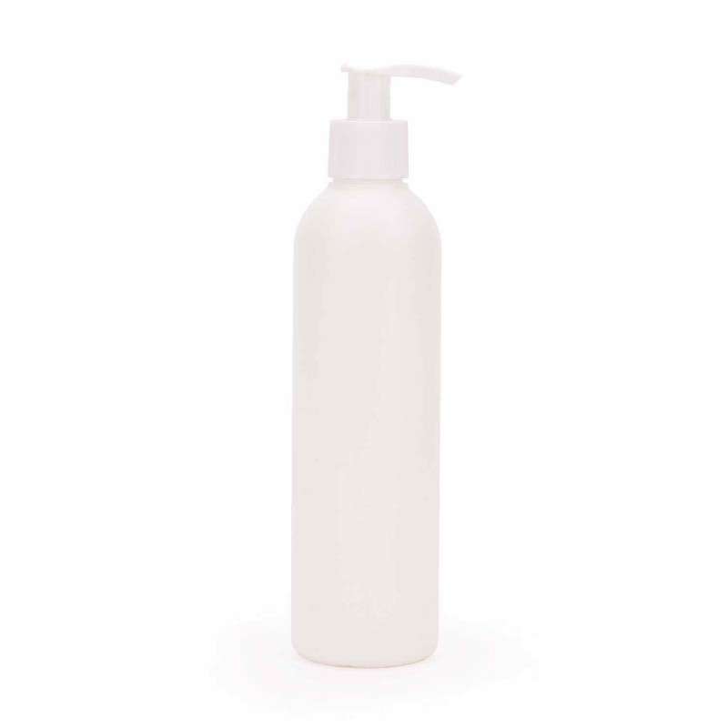 Plastenka bela - 250 ml s pumpico