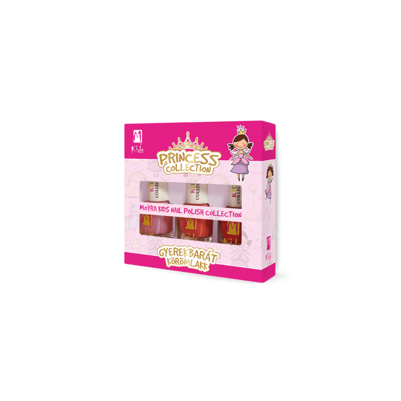 SET Lakov za nohte KIDS - Princess Collection