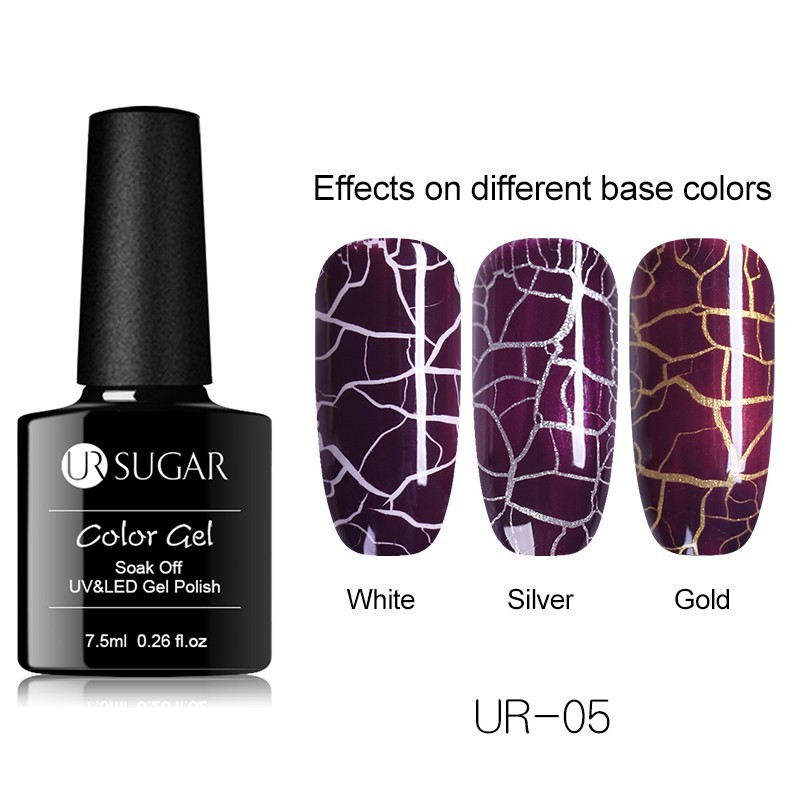 UR05 UR SUGAR Crackle Gel Polish