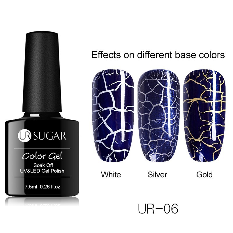 UR06 UR SUGAR Crackle Gel Polish