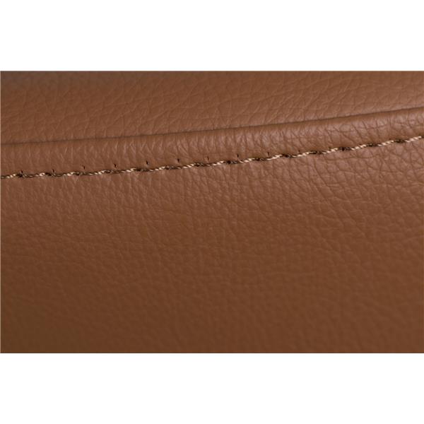 Fotelj Egg - Umetno usnje (skaj) v črni in bež barvi