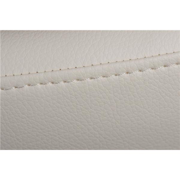 Fotelj Egg - Umetno usnje (skaj) v črni in bež barvi