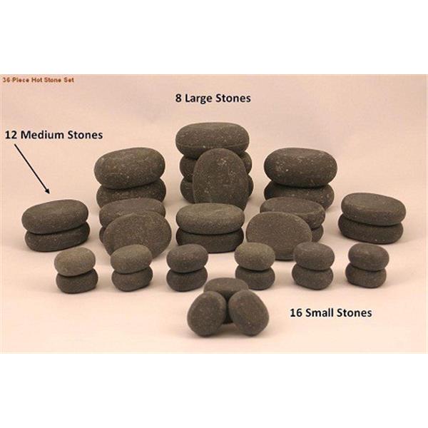 Hot stone set 36