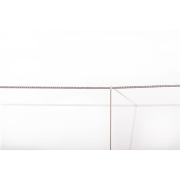 Jeklenica, jeklena vrv, pletenica, zajla za masažno mizo