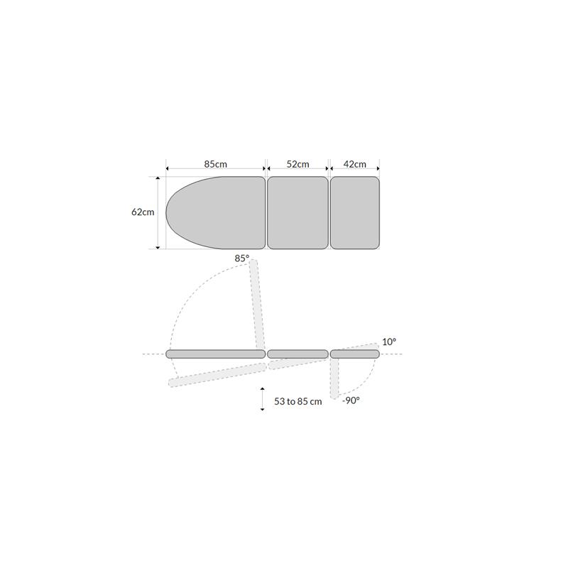 Stol/miza za odvzem krvi SE-1230-B-EXT